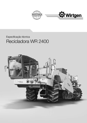 Burkolatújrahasznostók / hideg újrahasznostók Wirtgen WR 2400