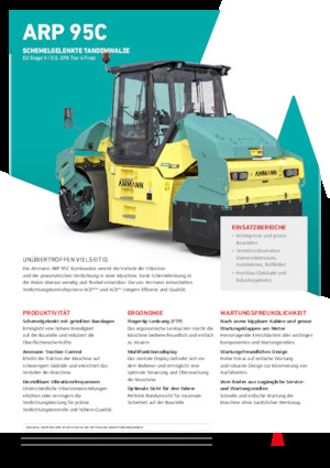 Kombihengerek Ammann ARP 95 C
