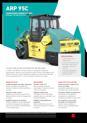Kombihengerek Ammann ARP 95 C
