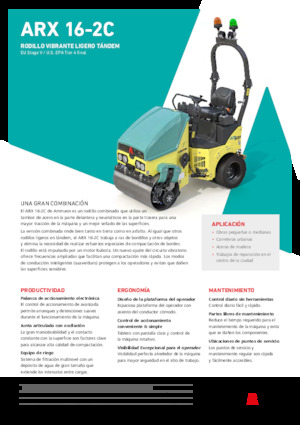 Kombihengerek Ammann ARX 16-2C