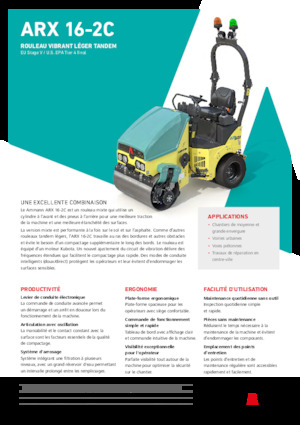 Kombihengerek Ammann ARX 16-2C