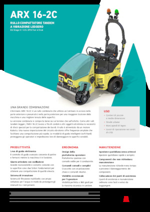 Kombihengerek Ammann ARX 16-2C