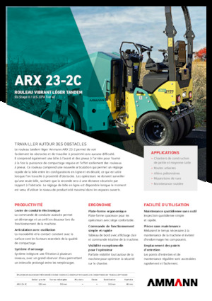 Kombihengerek Ammann ARX 23-2C