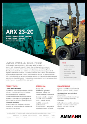Kombihengerek Ammann ARX 23-2C