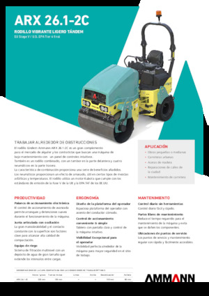 Kombihengerek Ammann ARX 26.1-2C