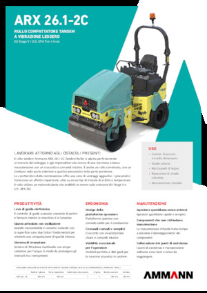 Kombihengerek Ammann ARX 26.1-2C