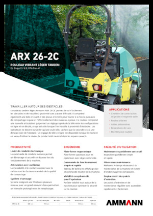 Kombihengerek Ammann ARX 26-2C