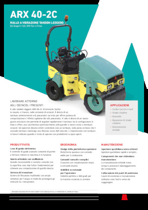 Kombihengerek Ammann ARX 40-2C