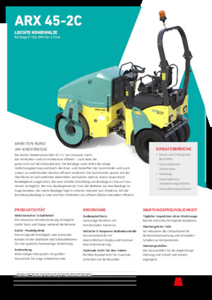 Kombihengerek Ammann ARX 45-2C ST V