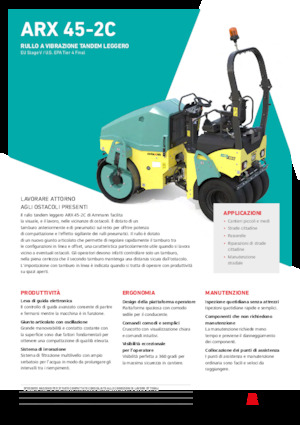 Kombihengerek Ammann ARX 45-2C ST V