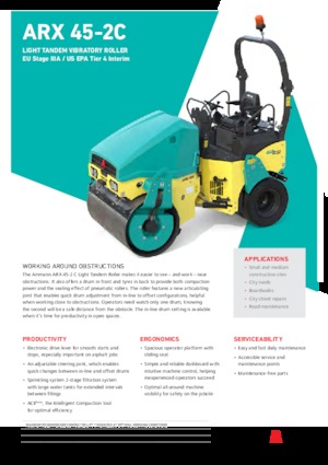 Kombihengerek Ammann ARX 45-2C T4f