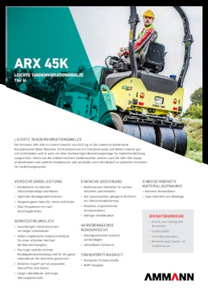 Kombihengerek Ammann ARX 45 K