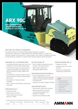 Kombihengerek Ammann ARX 90 C T4 f