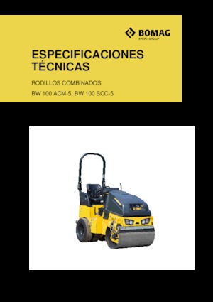 Kombihengerek Bomag BW 100 SCC-5