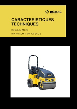 Kombihengerek Bomag BW 100 SCC-5
