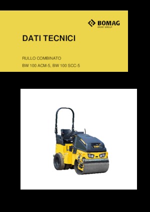 Kombihengerek Bomag BW 100 SCC-5