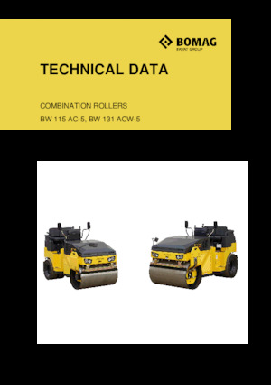 Kombihengerek Bomag BW 131 ACW-5