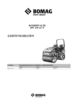Kombihengerek Bomag BW 138 AC-5