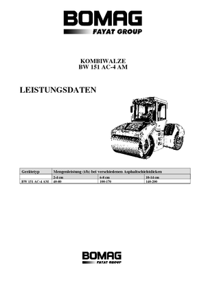 Kombihengerek Bomag BW 151 AC-4 AM