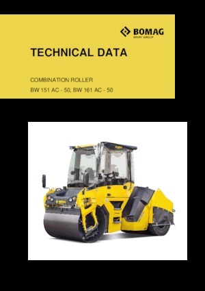 Kombihengerek Bomag BW 151 AC-50