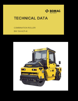 Kombihengerek Bomag BW 154 ACP-4I