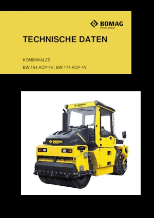 Kombihengerek Bomag BW 174 ACP-4