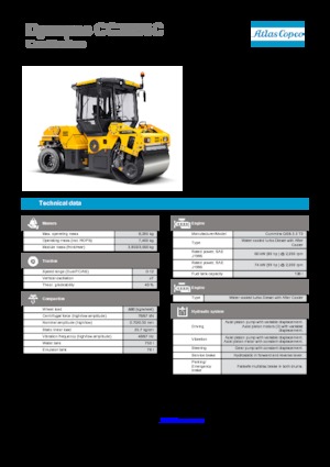 Kombihengerek Dynapac CC 2200 C