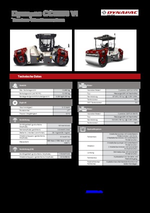 Kombihengerek Dynapac CC 6200 C VI