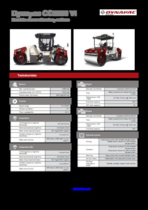 Kombihengerek Dynapac CC 6200 C VI