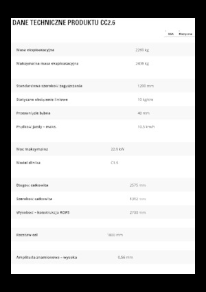 Kombihengerek Caterpillar CC2.6