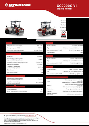 Kombihengerek Dynapac CC2200C VI