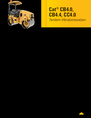 Kombihengerek Caterpillar CC4.0