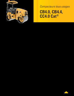 Kombihengerek Caterpillar CC4.0