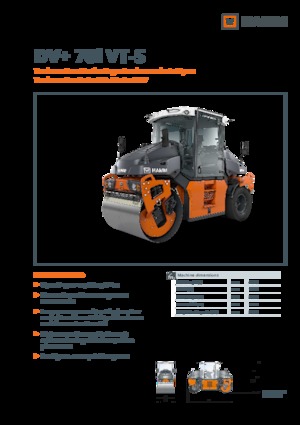Kombihengerek Hamm DV+ 70i VT-S