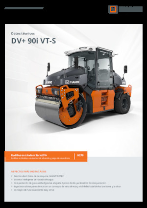 Kombihengerek Hamm DV+ 90i VT-S