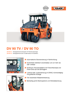Kombihengerek Hamm DV 90 TO