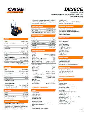 Kombihengerek Case DV26CE