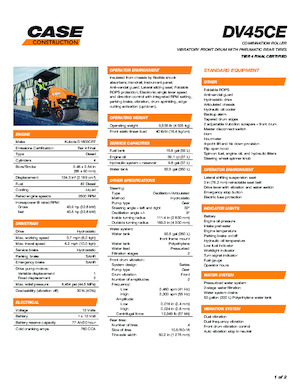 Kombihengerek Case DV45CE