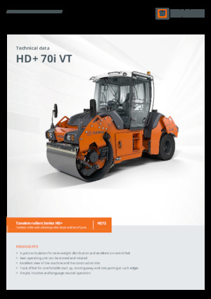 Kombihengerek Hamm HD+ 70i VT