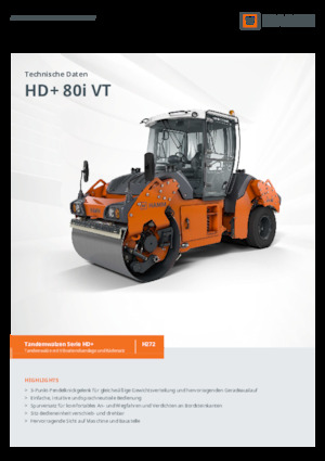 Kombihengerek Hamm HD+ 80i VT