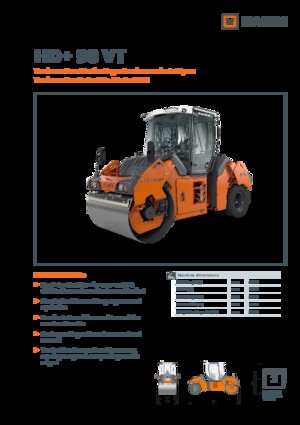 Kombihengerek Hamm HD+ 90 VT