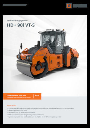 Kombihengerek Hamm HD+ 90i VT-S