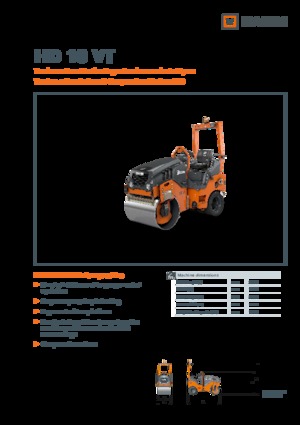 Kombihengerek Hamm HD 10 VT