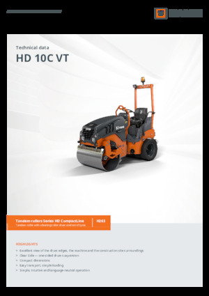 Kombihengerek Hamm HD 10C VT