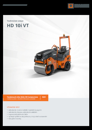 Kombihengerek Hamm HD 10i VT