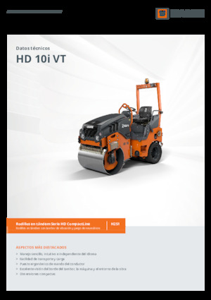 Kombihengerek Hamm HD 10i VT