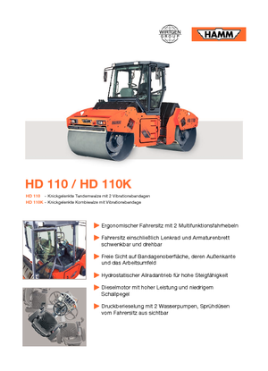 Kombihengerek Hamm HD 110 K