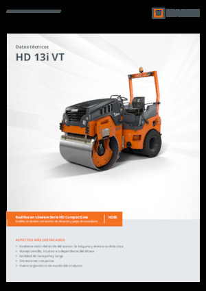 Kombihengerek Hamm HD 13i VT