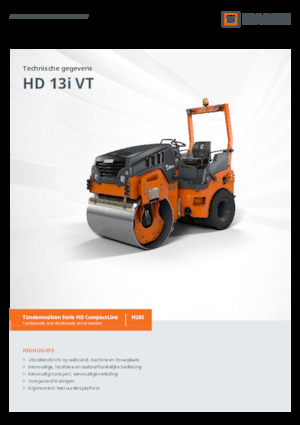 Kombihengerek Hamm HD 13i VT
