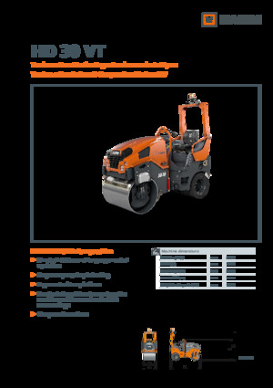 Kombihengerek Hamm HD 30 VT